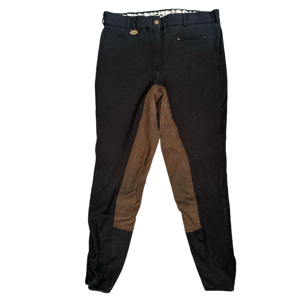 USG Full Seat Riding Breeches - Black & Brown -EUC- 28